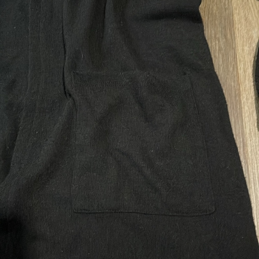 Torrid Open Front Black Cardigan - Size 0 - Picture 3 of 3